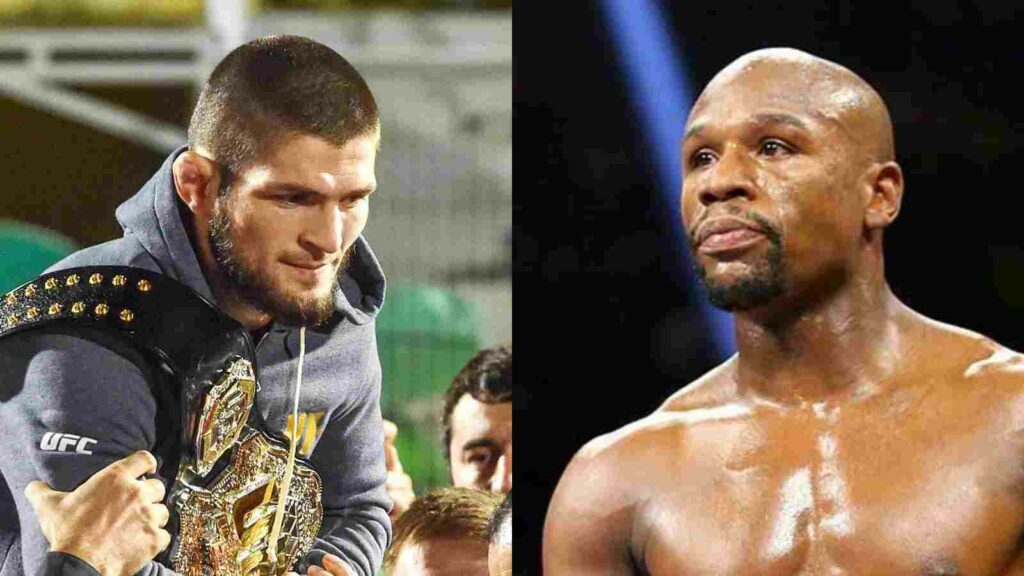 Khabib Nurmagomedov Floyd Mayweather