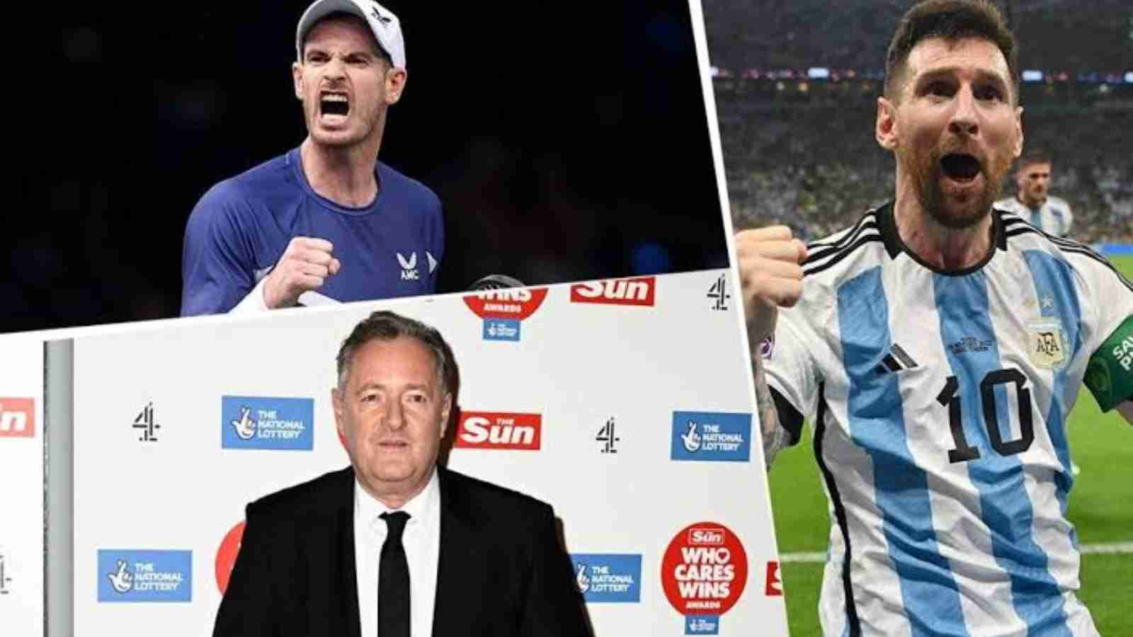 “Both the 2nd best players in your sport to come from your own country”- Piers Morgan fires shots at Andy Murray over supporting Lionel Messi