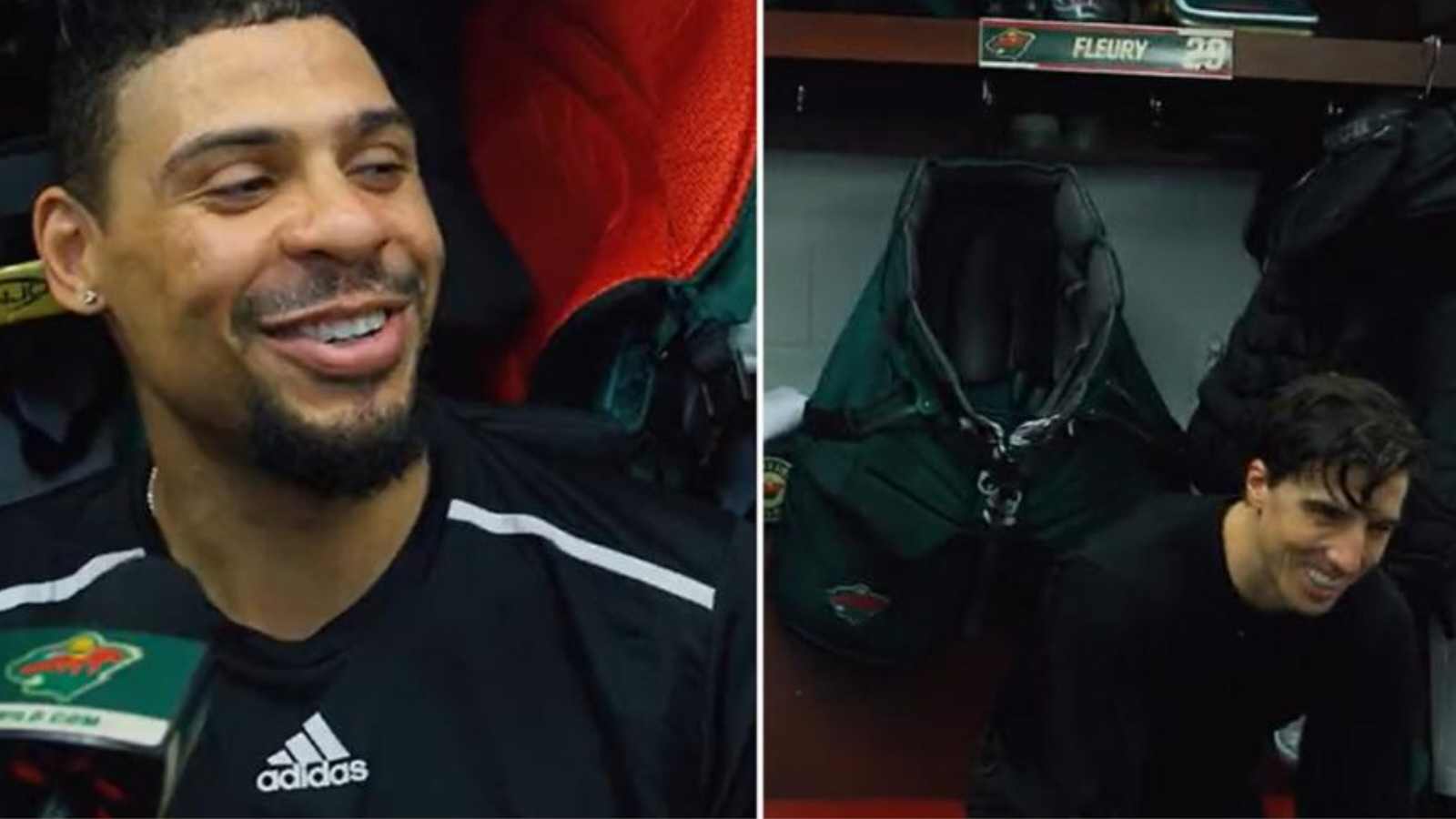 Marc-Andre Fleury back with new set of pranks against Wild forward Ryan Reaves, celebrating reunion first time in a while