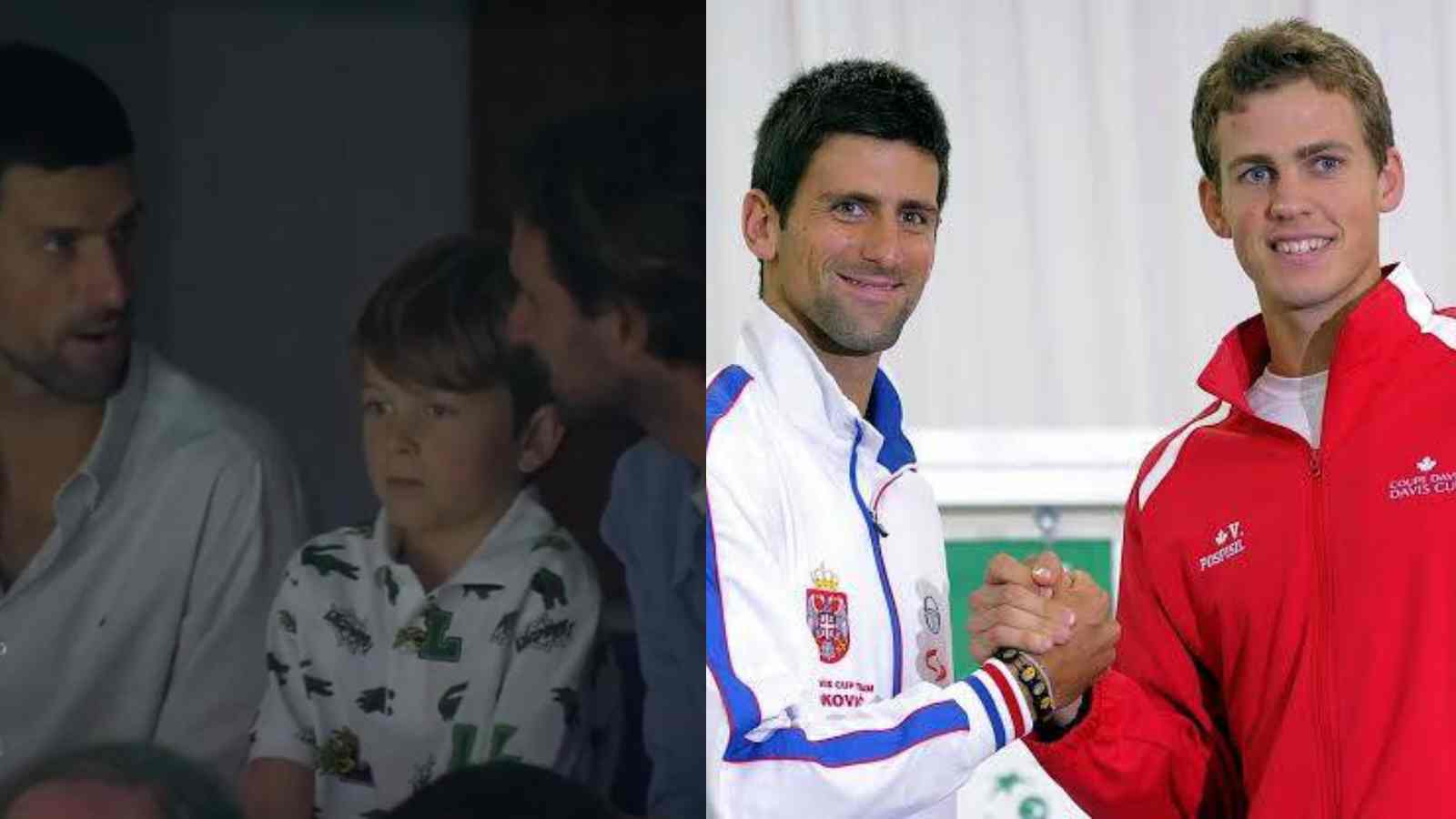 WATCH: Novak Djokovic cheers on for fellow PTPA founder Vasek Pospisil at the finals of the 2022 Davis Cup