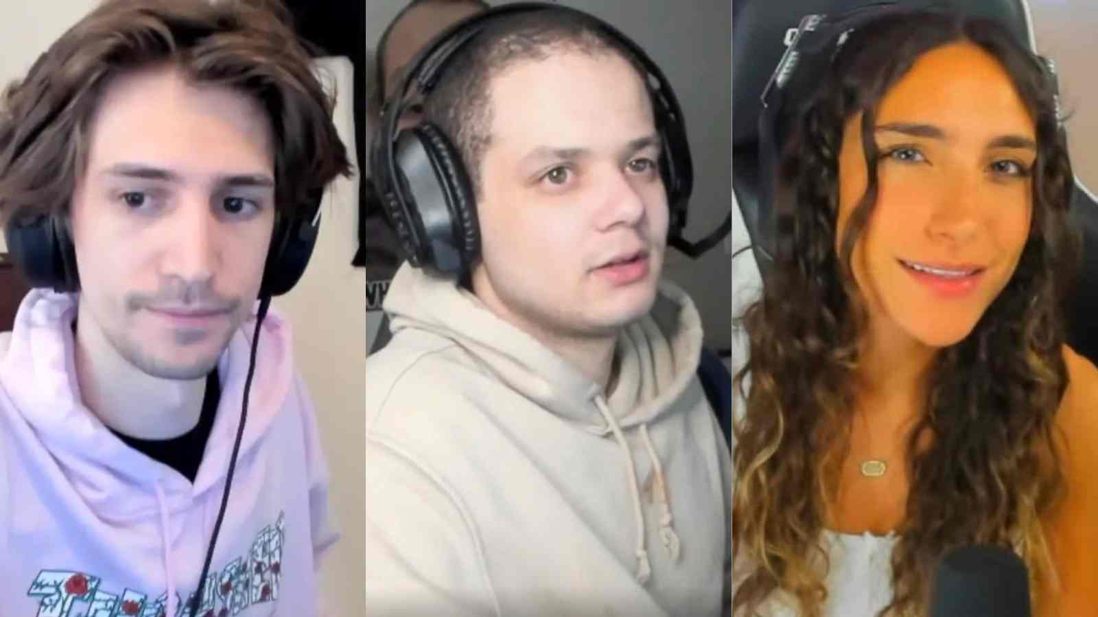 WATCH: xQc and Nadia get stream sniped at Call of Duty Warzone 2.0 by Erobb’s notorious clip