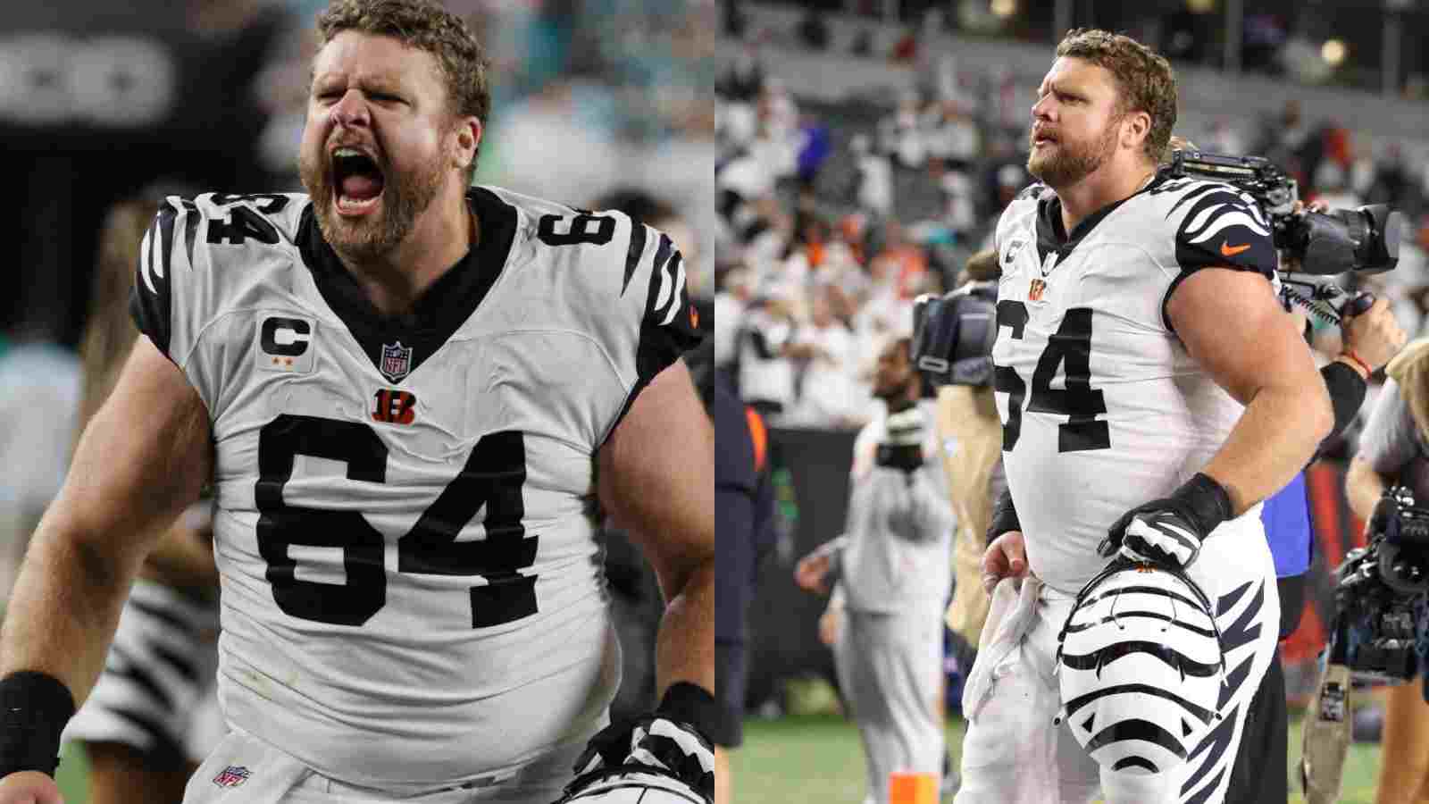 WATCH: “Right up yours, Tennessee, F**K YOU” Bengals’ Ted Karras hurls CURSES toward the Titans fans after a narrow victory at the Nissan Stadium