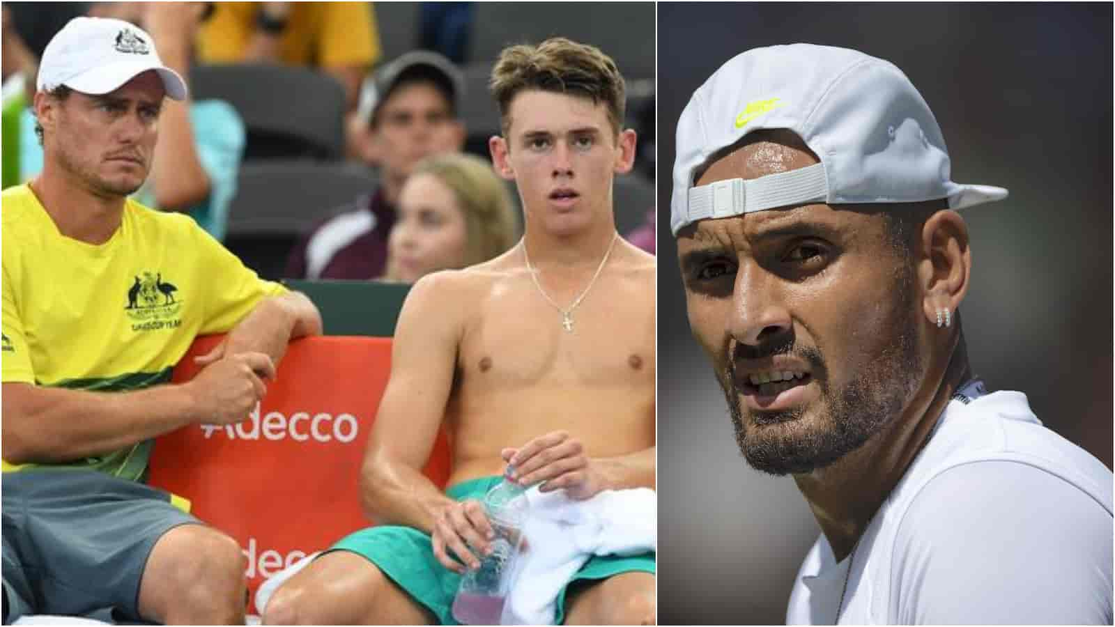 “He has not made himself available” Nick Kyrgios’ Davis Cup absence doesn’t sit well with team captain Lleyton Hewitt and Alex de Minaur