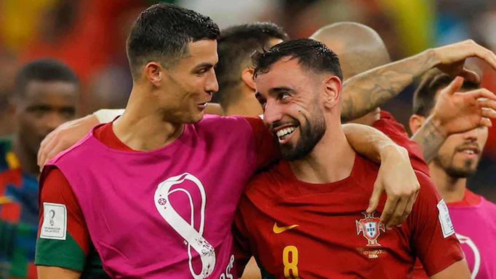 “Cristiano touched the ball,” Bruno Fernandes believes that Cristiano Ronaldo should have been awarded the goal against Uruguay instead of him at the 2022 FIFA World Cup