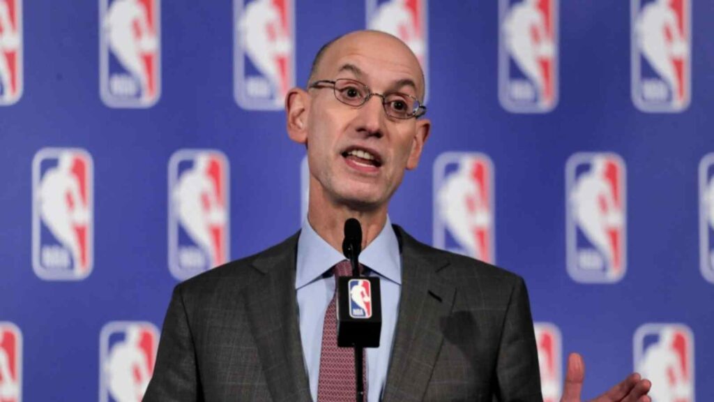 NBA's commissioner Adam Silver