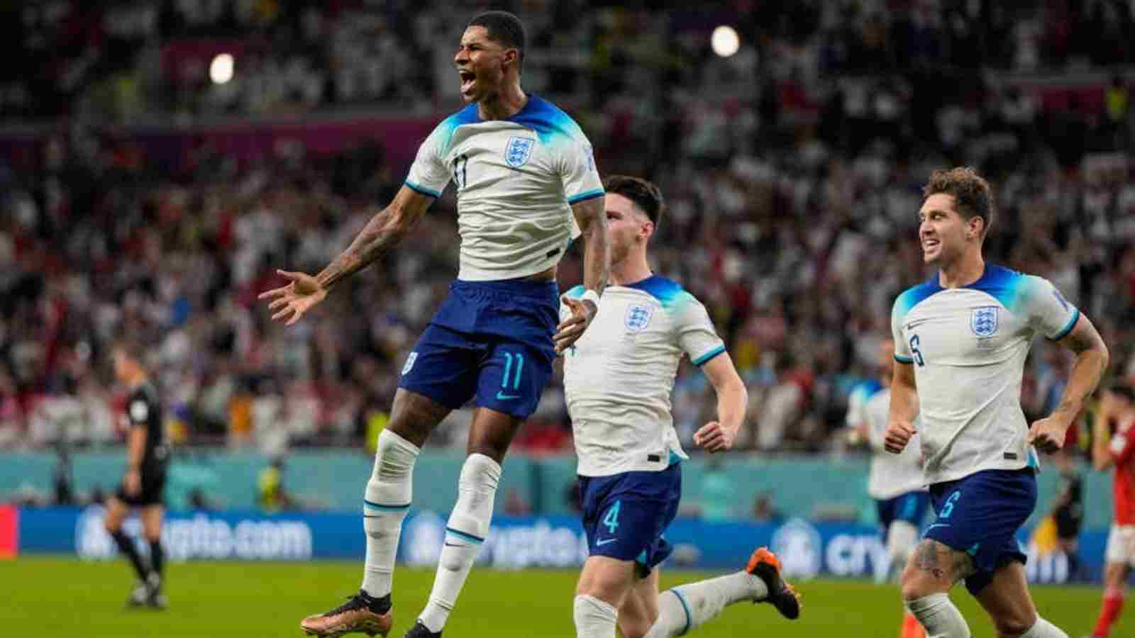 “Messi has never done that for Argentina”- Fans react to Marcus Rashford’s brace against Wales securing England’s R-16 stage at 2022 FIFA World Cup