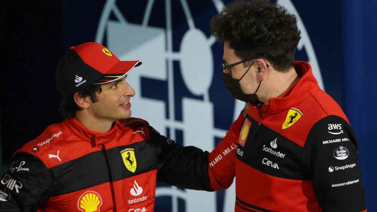 “Thanks for the great memories and moments” – Carlos Sainz bids farewell to the departing Mattia Binotto in a heartfelt message