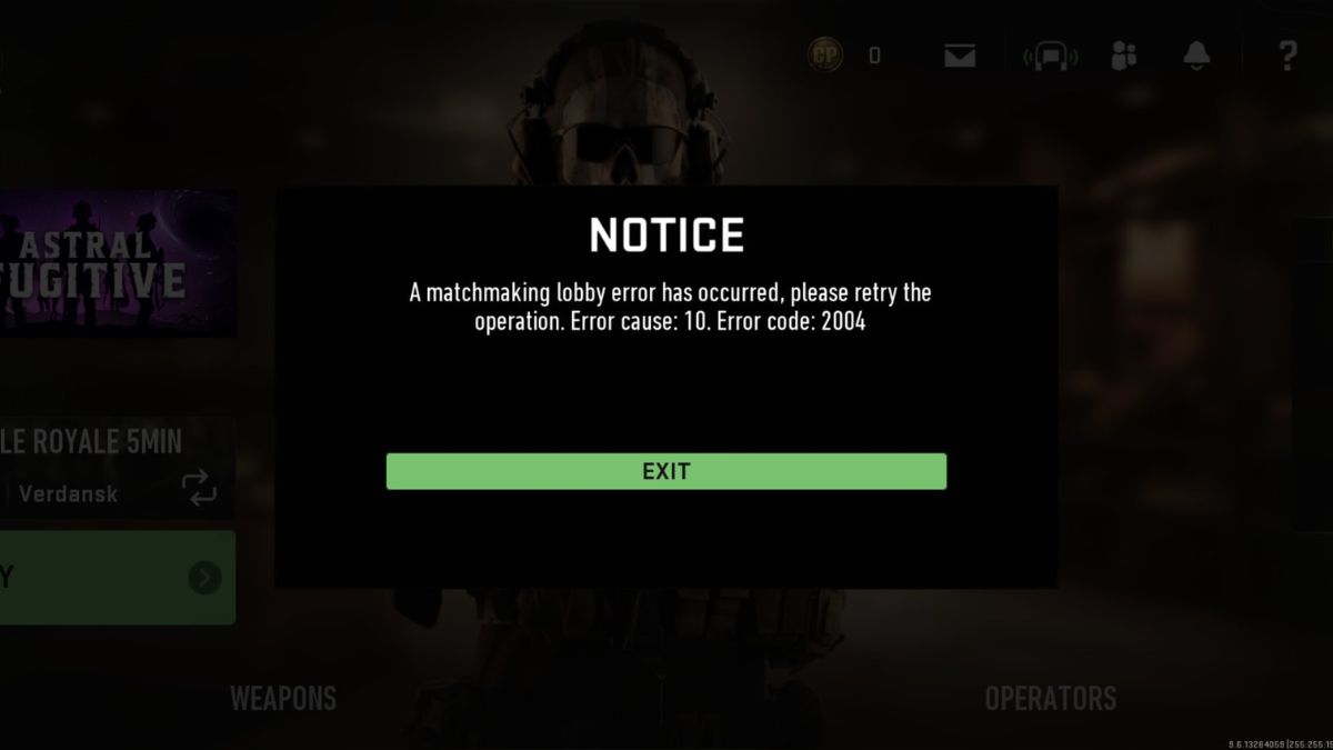 Call of Duty Warzone Mobile: How to Fix the ‘Unable to Connect to a Data Center’ error