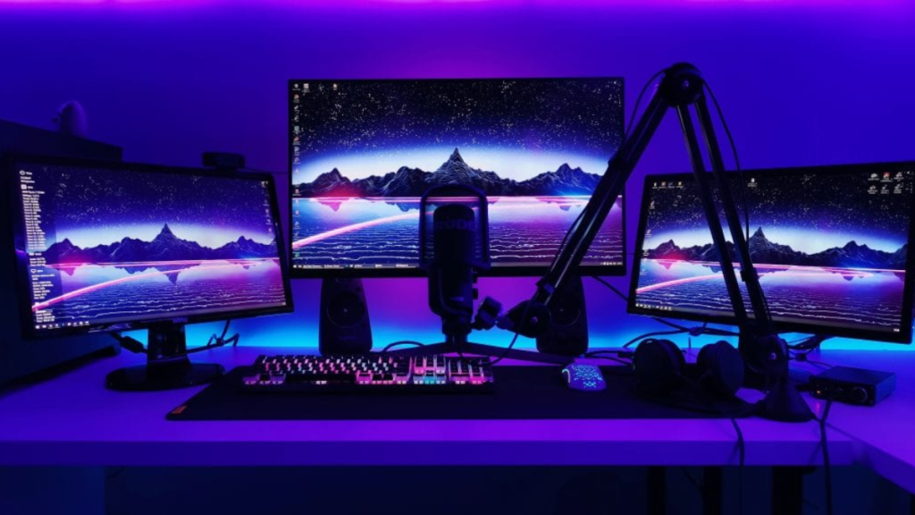 nickmercs gaming setup