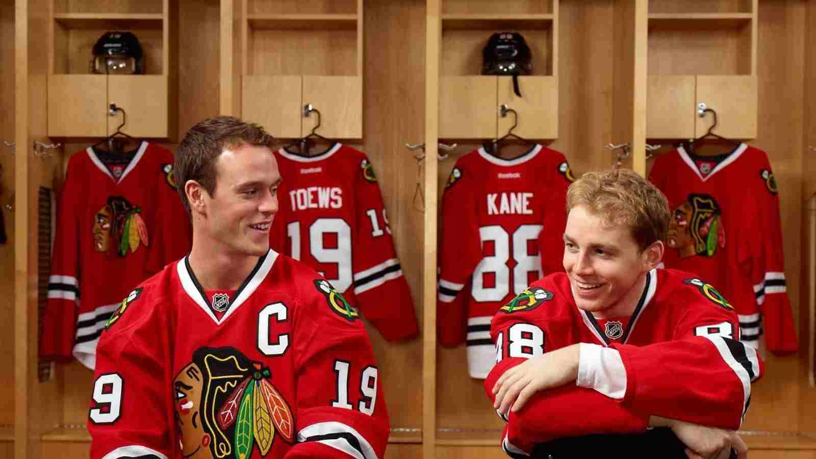 “He’s a legend,” Patrick Kane glorifies Jonathan Toews as ‘Tazer’ leaves legacy behind Blackhawks, NHL Twitter reacts