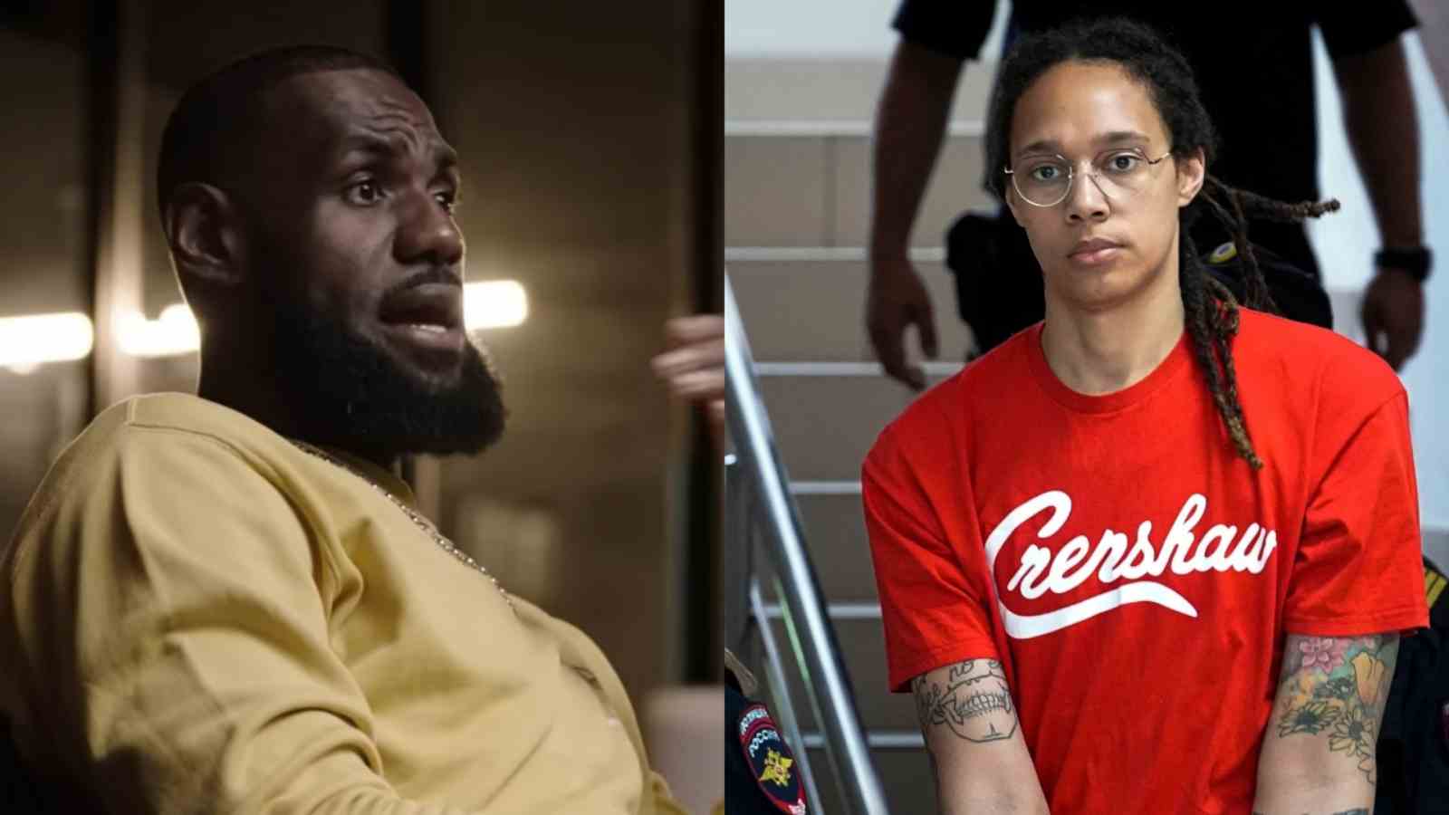 “You posses a Mike-Tyson like strength” Imprisoned LeBron James fan pens down a heartwarming note to Brittney Griner