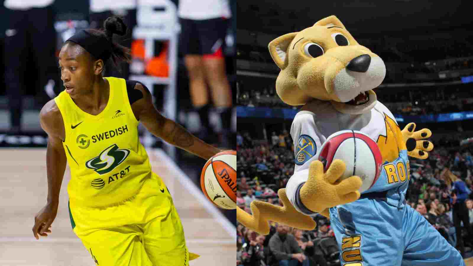 “Maybe she should quit and be a mascot” Fans STUNNED after knowing WNBA’s highest earning player has lesser value than Nuggets’ mascot