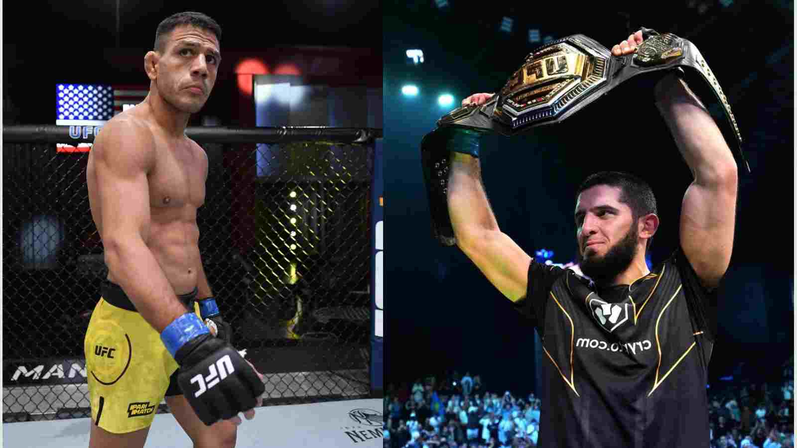 “I wouldn’t be sad” – Rafael Dos Anjos reveals failing to fight lightweight champion Islam Makhachev does not bother him