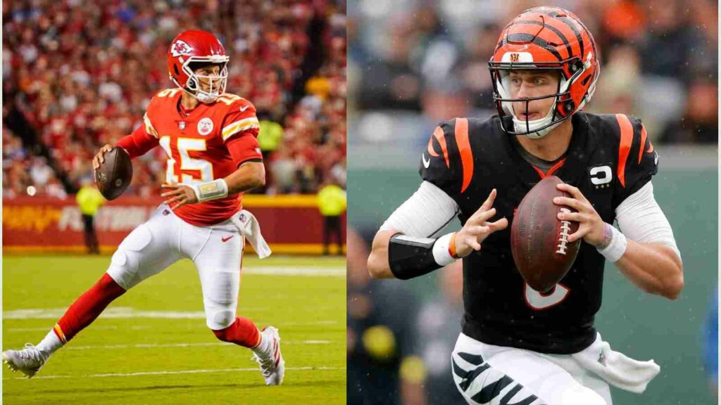 Tyler Boyd believes Mahomes and Burrow are in a race to reach 10,000 career yards: