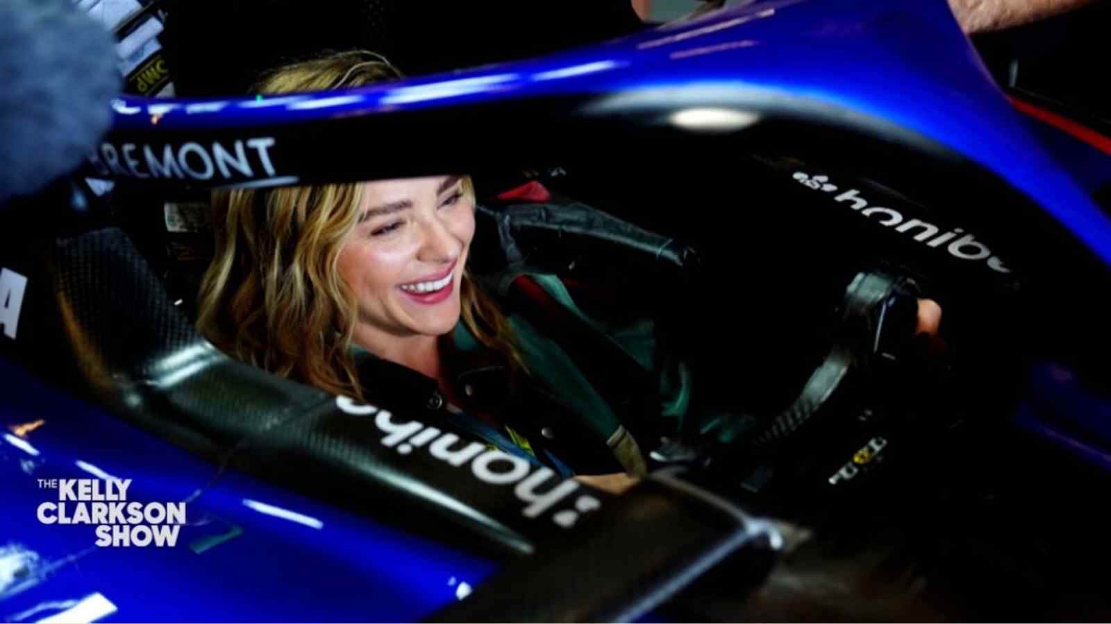 Chloë Grace Moretz wants to switch careers and go racing after her newfound love for Formula 1