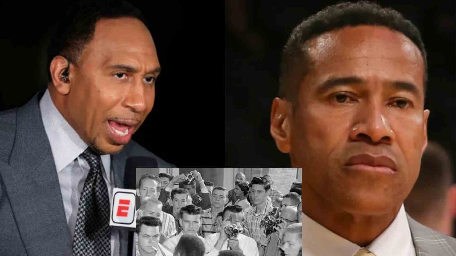 Stephen A. Smith fires back at disrespect from ESPN colleague stating how only a ‘BLACK’ man can be referred to as ‘co*n and sellout’