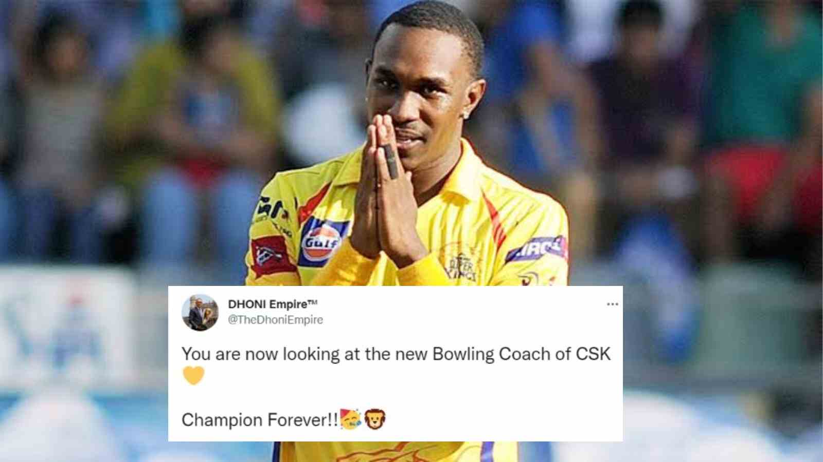 “End of SIR champion’s era”- Twitter reacts as Dwayne Bravo retires from IPL, appointed CSK’s bowling coach