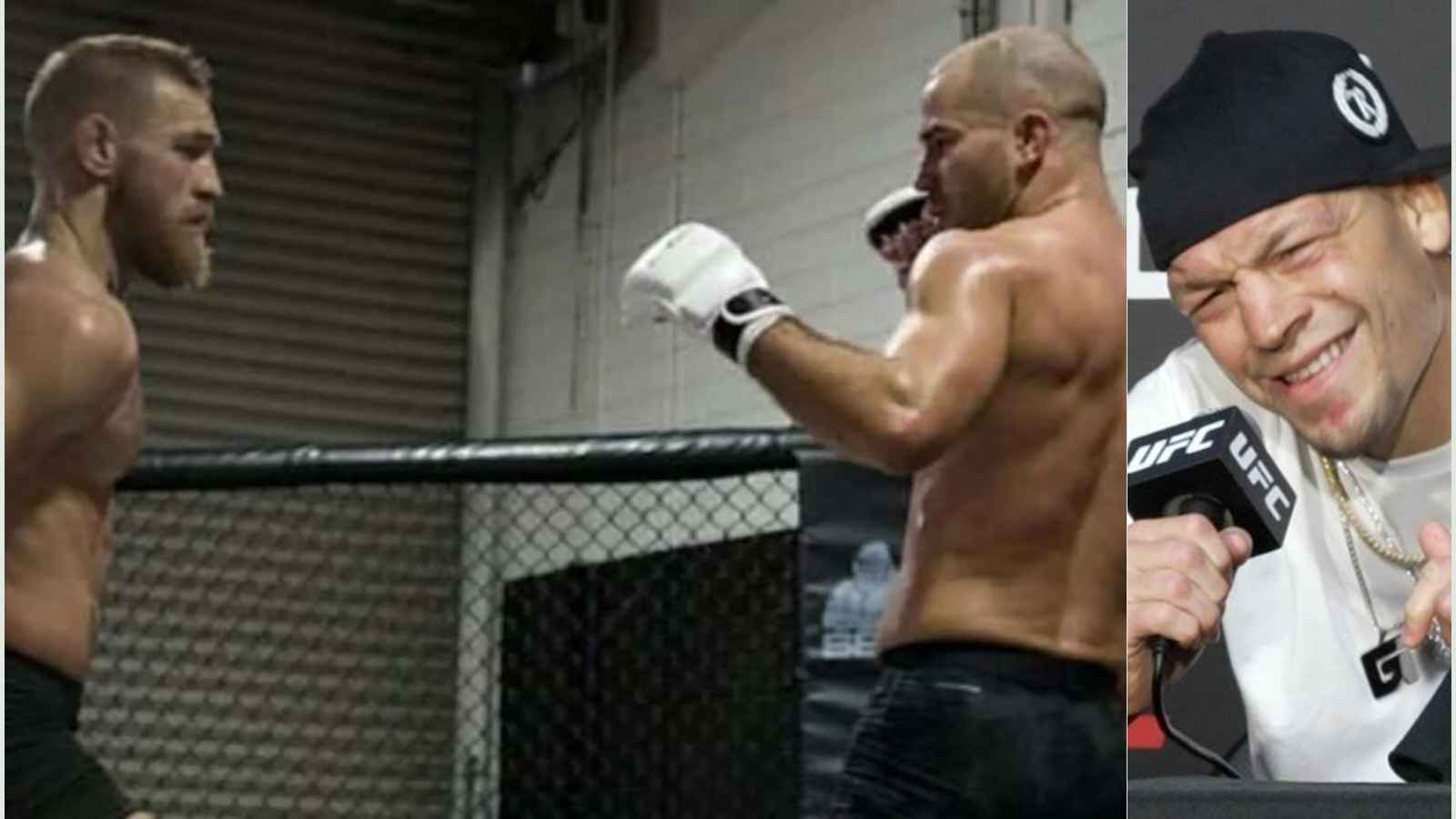 “Show up to the big fight” – Nate Diaz fully invested in Conor McGregor vs Artem Lobov beef; asks for fight update