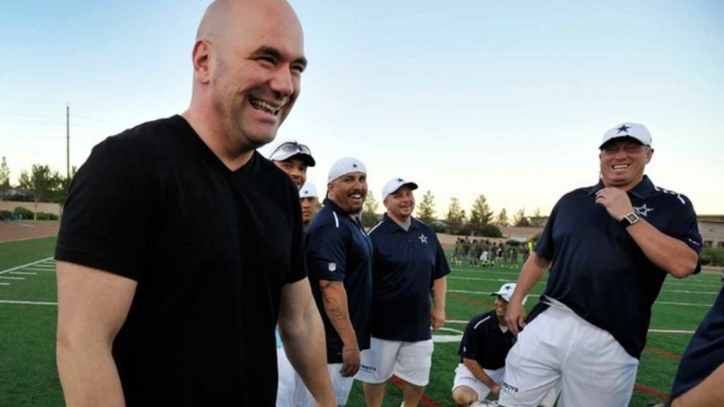 Dana White is a fan of American football, but not football/soccer [Image Source - Las Vegas Review - Journal]