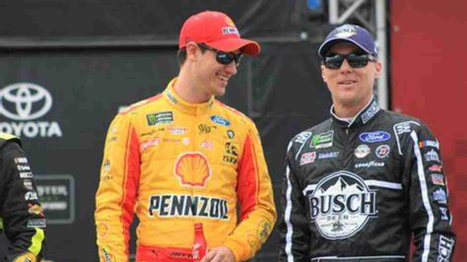 Kevin Harvick believes Cup champion Joey Logano doesn’t give himself enough credit for being a leader of the sport