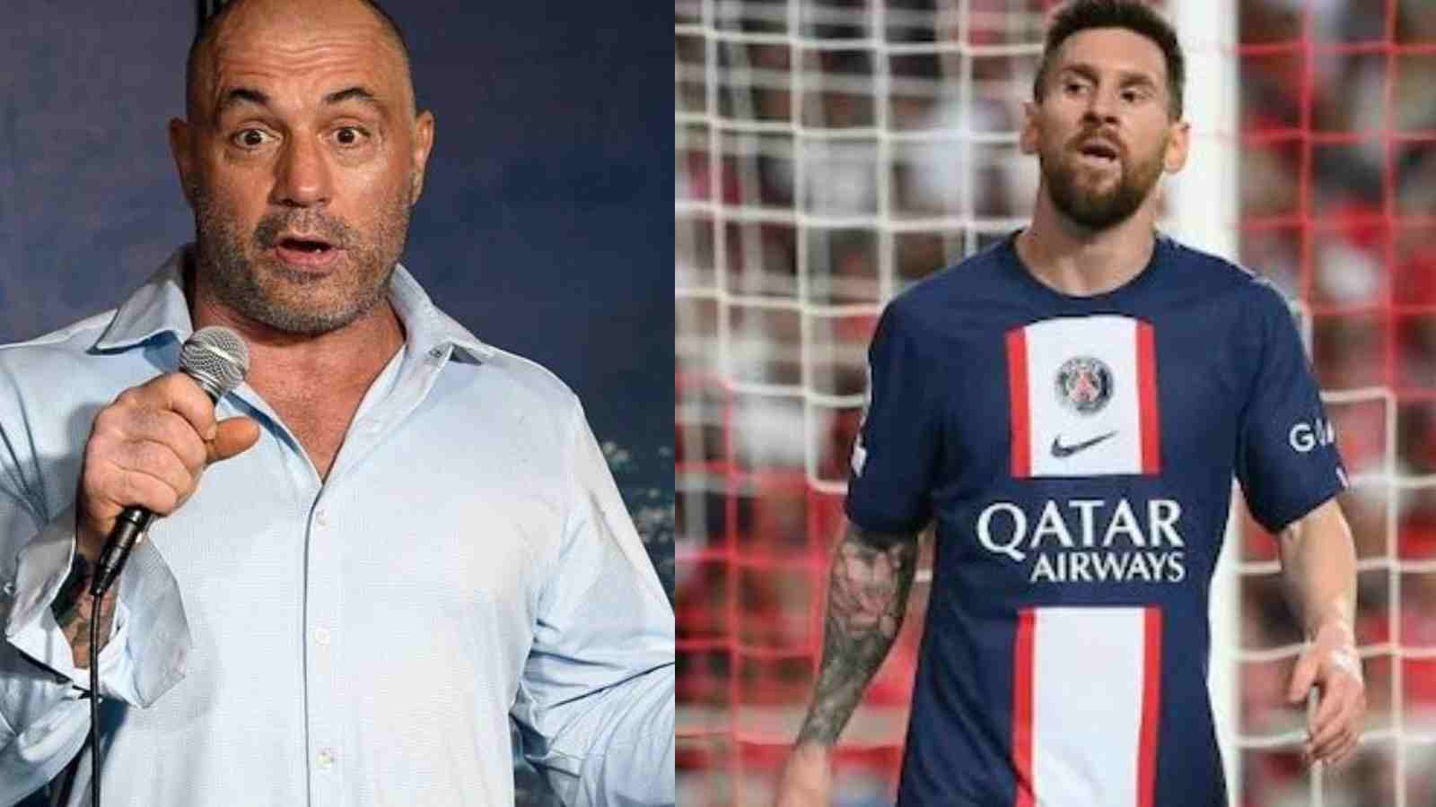 “He’s taller than lil Joe” – 5’7” Joe Rogan gets brutally trolled by fans for calling Lionel Messi “little dude”