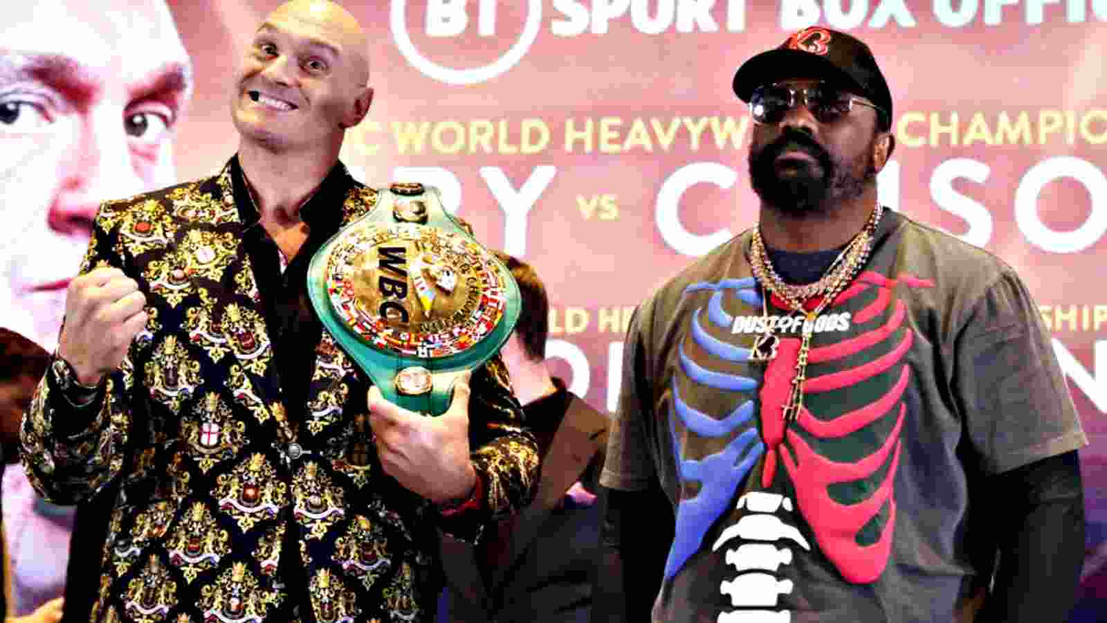 “Get the F**k out of that door,” Tyson Fury doubles down on dropping F-bombs to upset offended journalists ahead of Derek Chisora fight