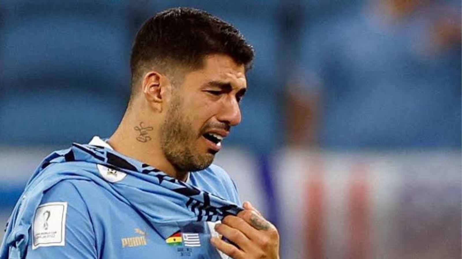 “Hurts a lot,” Luis Suarez shares an emotional message to fans following Uruguay’s disappointing 2022 FIFA World Cup exit