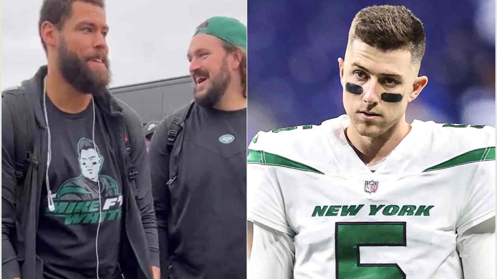 WATCH: “Why dog your teammate?” – NFL Twitter calls out the Jets players for disrespecting Zach Wilson by donning Mike White t-shirts ahead of their upcoming clash against the Vikings