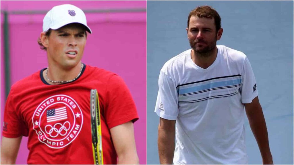 Bob Bryan and Mardy Fish