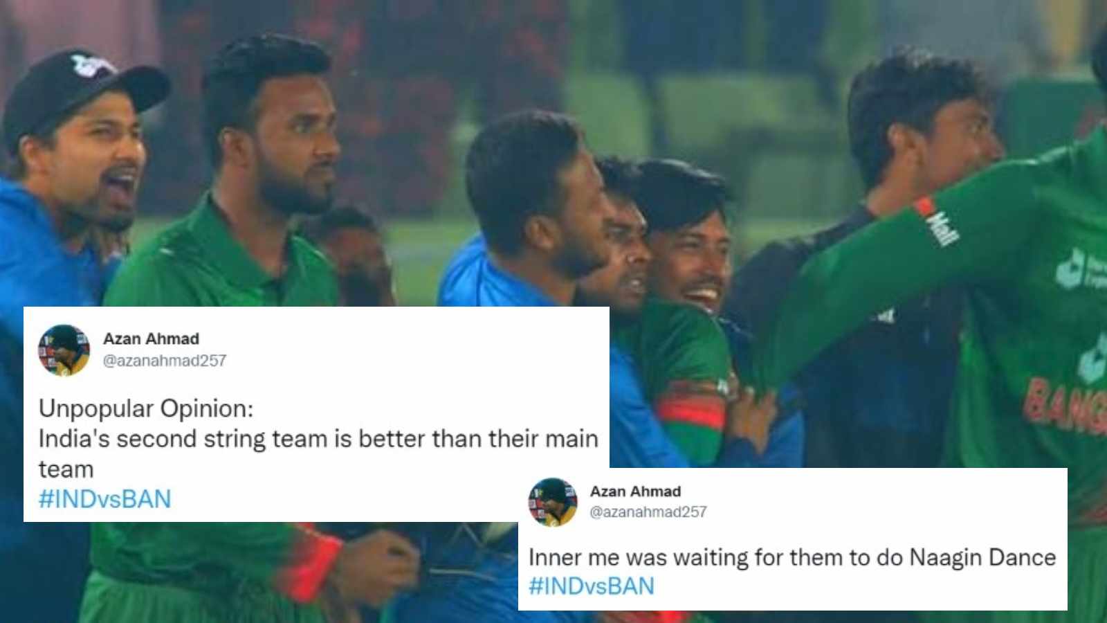 “Our bowling exposed yet again”- Twitter reacts as Mehidy Hasan’s determined knock against lackluster bowling snatches victory from India