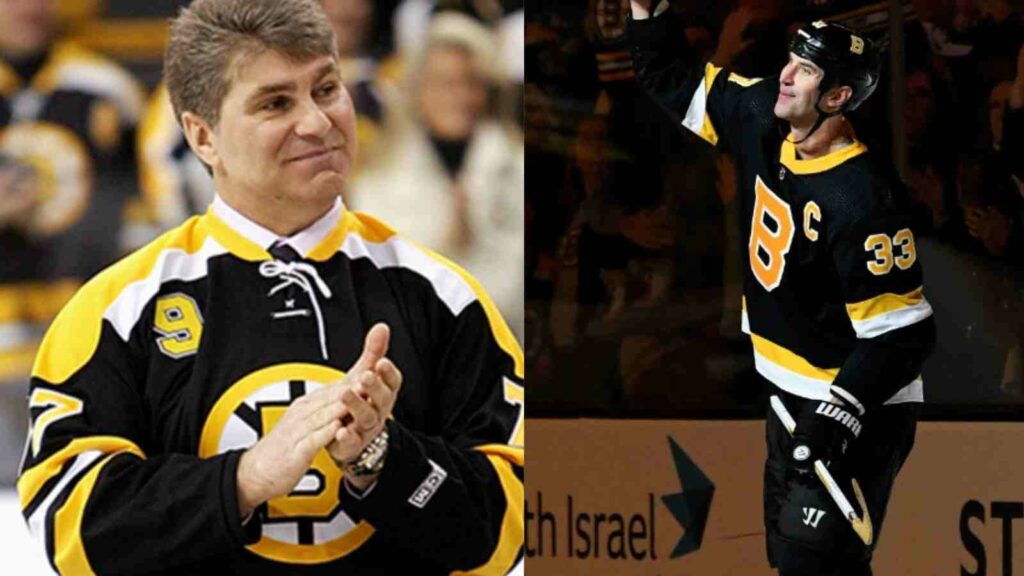 Zdeno Chara and Ray Bourque [Image Credit: CBS News/The Patriot Ledger]