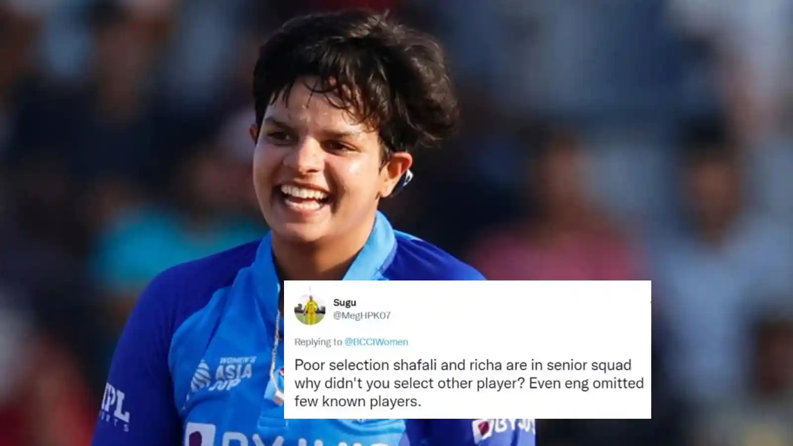 “International players playing U-19?”- Twitter slams BCCI as they announce squad for U-19 Women’s T20 World Cup, Shefali Verma to lead