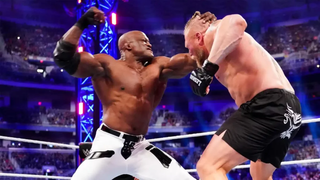 Bobby Lashley vs Brock Lesnar