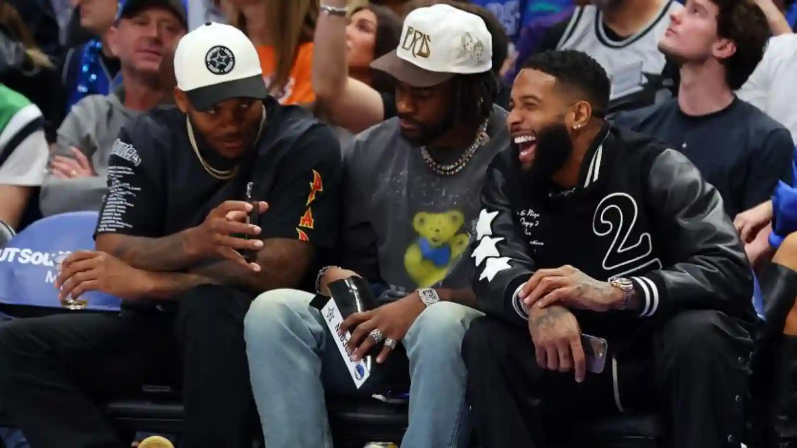 Odell Beckham Jr. drops MASSIVE hint on his future as the esteemed WR was spotted with the Cowboys’ Micah Parsons and Trevon Diggs