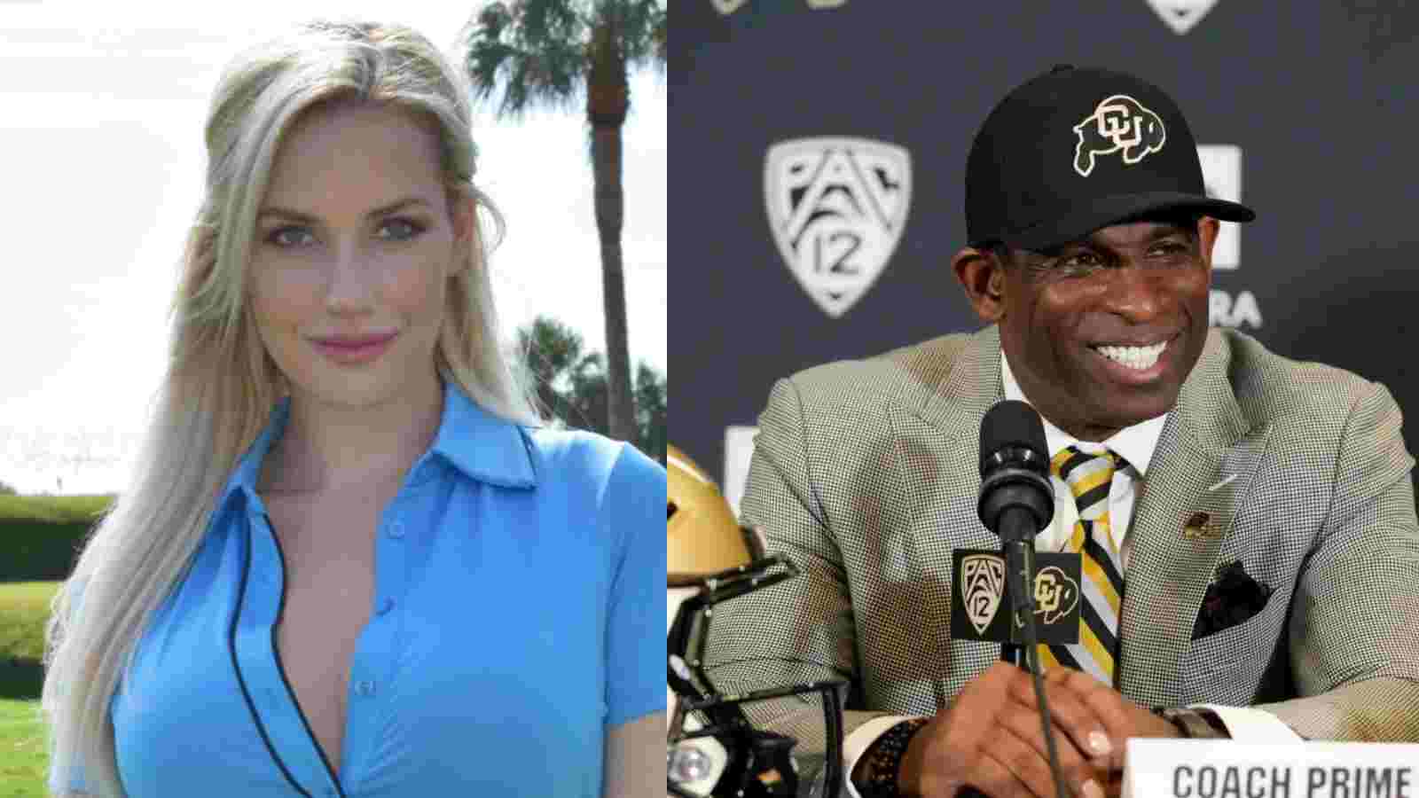 Paige Spiranac has a TWISTED reaction to Deion Sanders’ speech that’s raising eyebrows