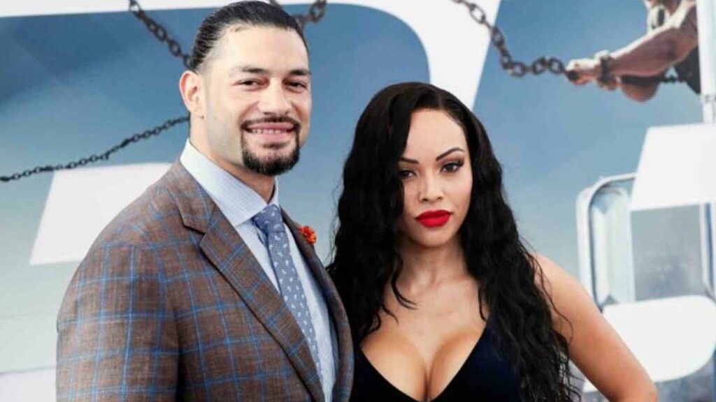 Roman Reigns and Galina Becker