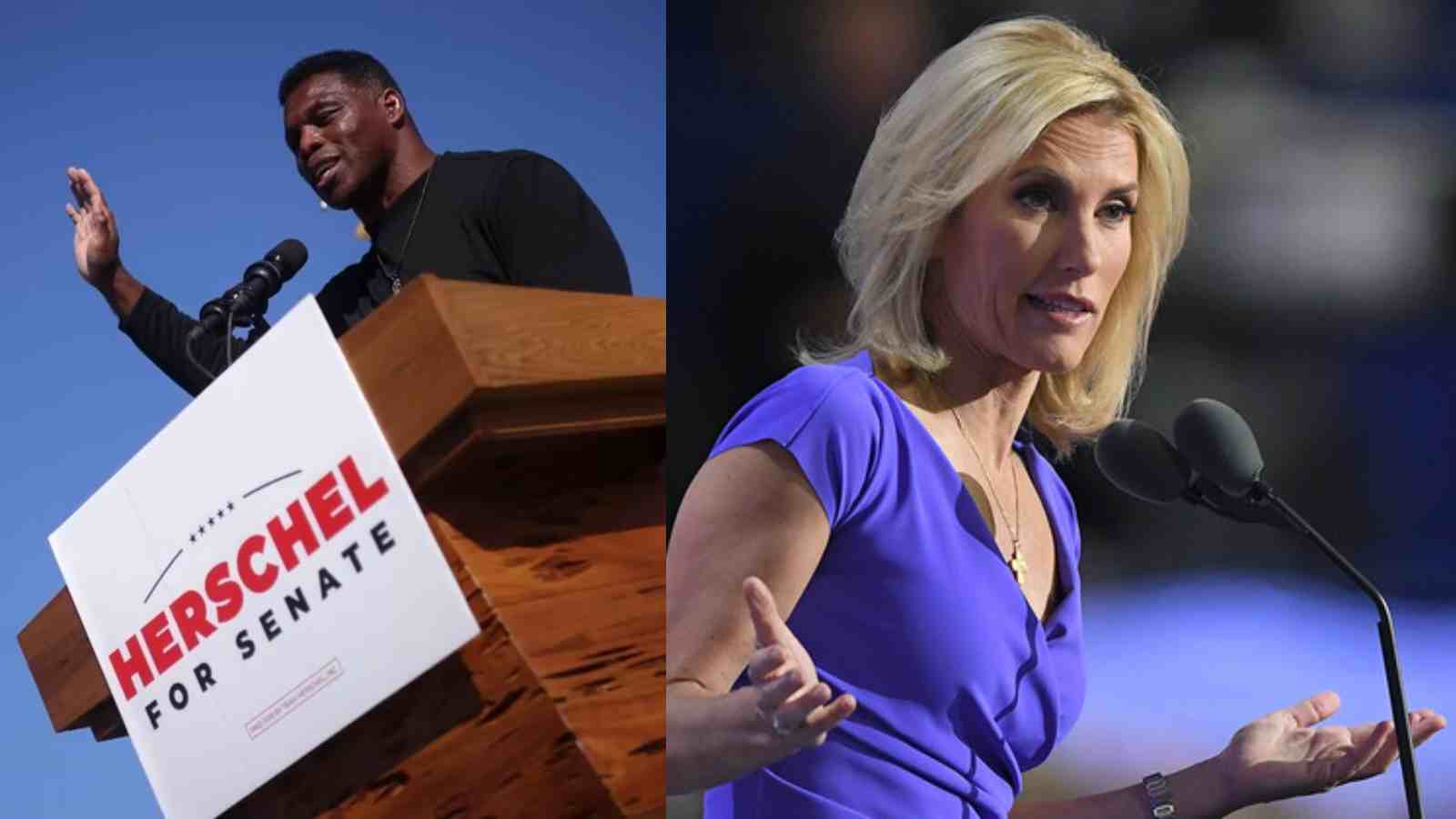 “I’m PISSED,” Laura Ingraham’s response to Herschel Walker’s defeat to Democrat Raphael Warnock subjects her to mockery