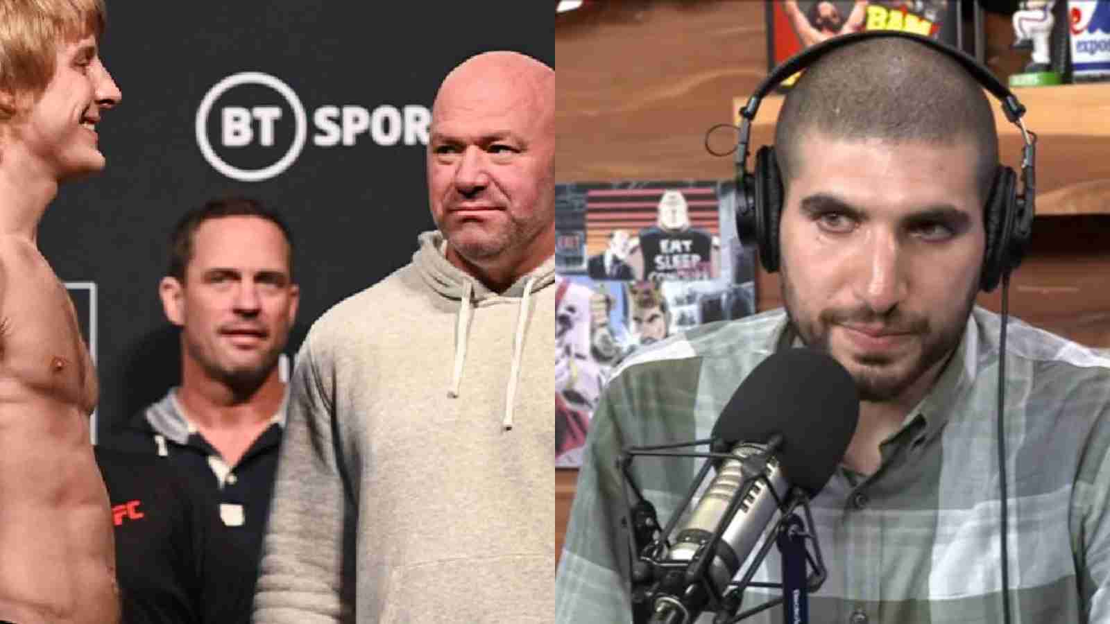 “Loves earning money off fighters,” Paddy Pimblett and Dana White embark on an UNHINGED RANT in a bid to expose ‘rodent’ MMA journo Ariel Helwani