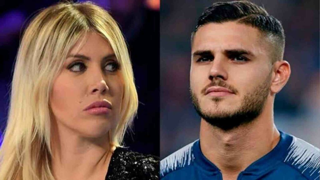 Wanda Nara and Mauro Icardi