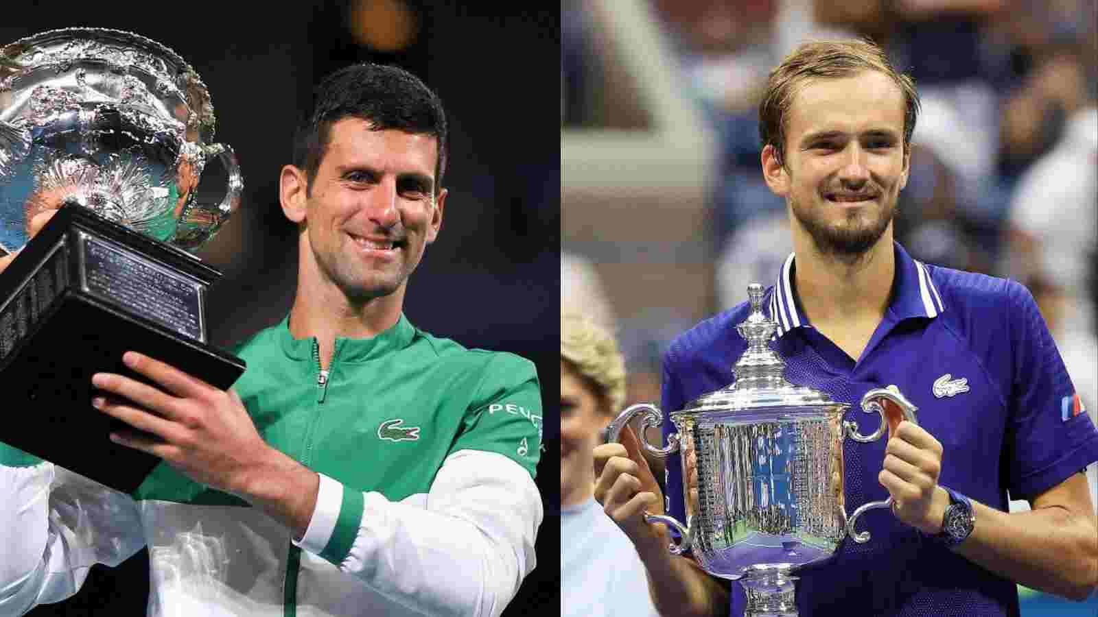 “Love this man’s sense of humor” – Fans react to Daniil Medvedev’s hilarious post on Novak Djokovic and his 22 combined Grand Slam titles