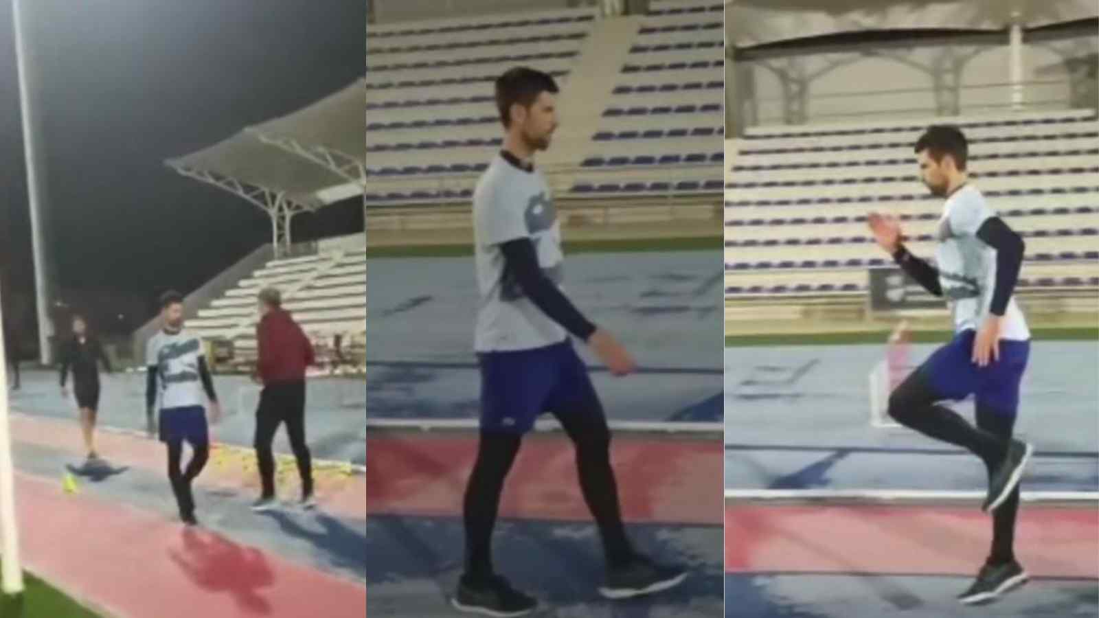 WATCH: Novak Djokovic resumes training for next season as footage emerges from his latest session in Marbella