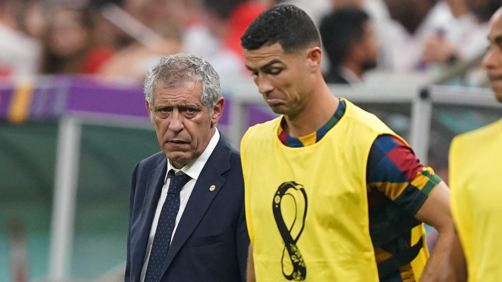 “Do you really think it’s a good idea,” Here’s how Cristiano Ronaldo reacted after getting benched against Switzerland at 2022 FIFA World Cup R-16 clash