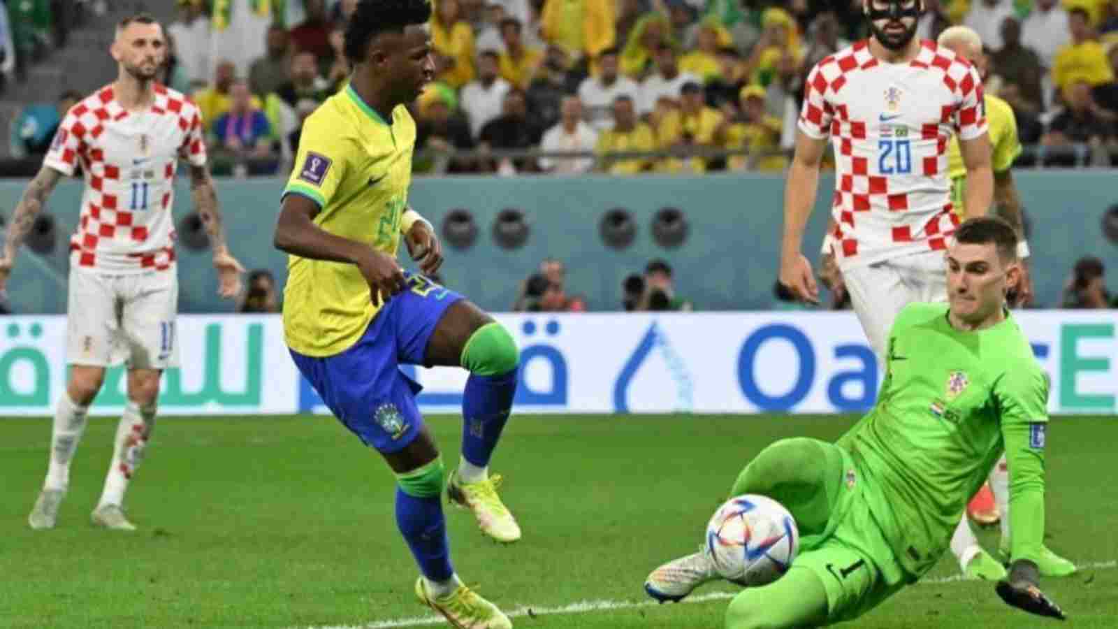 “A Hero; Using cheat code”- Fans hail Croatian goalkeeper Dominik Livakovic after his brilliant saves against Brazil at 2022 FIFA World Cup quarterfinals