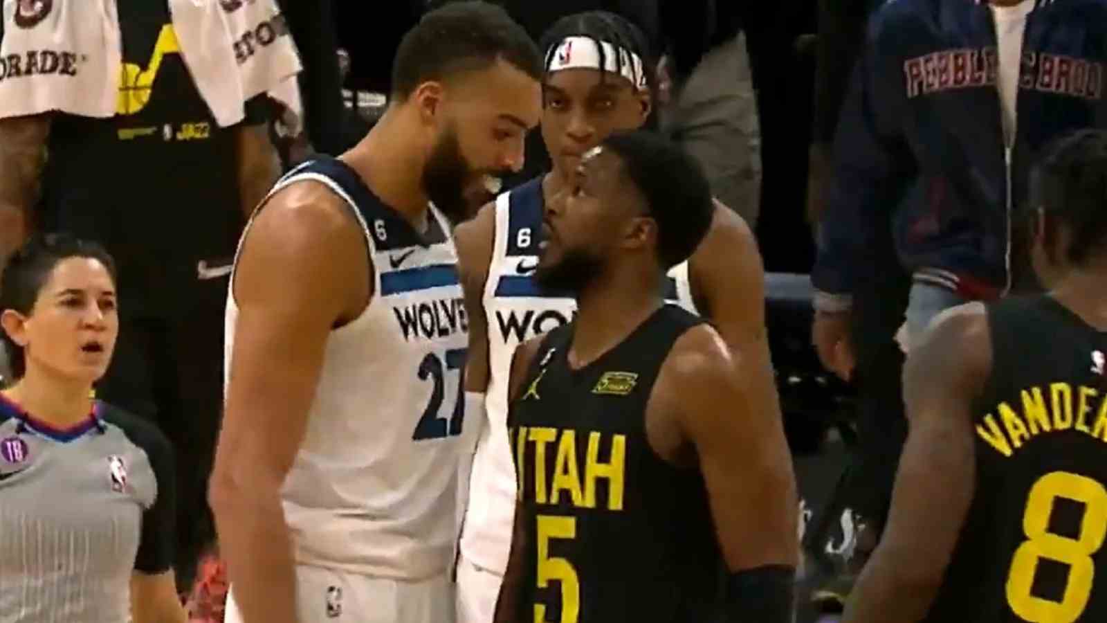 “GoBust there was no need for that”- Fans react as Malik Beasley wanted a piece of Rudy Gobert as he uncharacteristically adds salt to Timberwolves’ burns