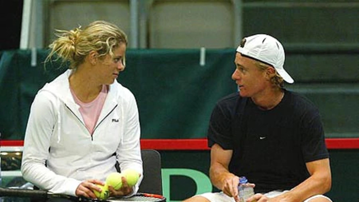 Kim Clijsters reflects upon her past relationship with Lleyton Hewitt and how it impacted her