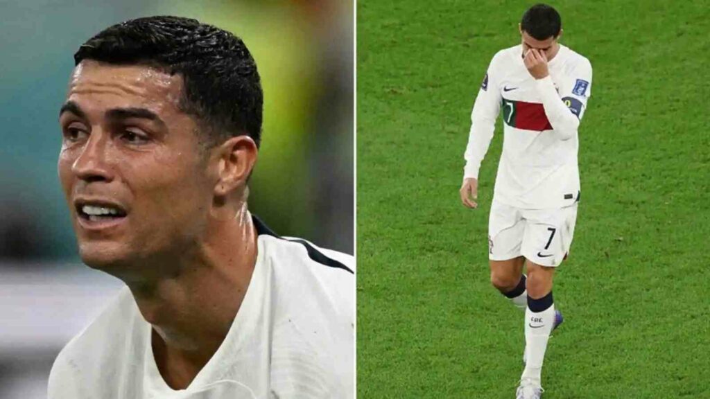 Portugal's Cristiano Ronaldo at 2022 FIFA World Cup