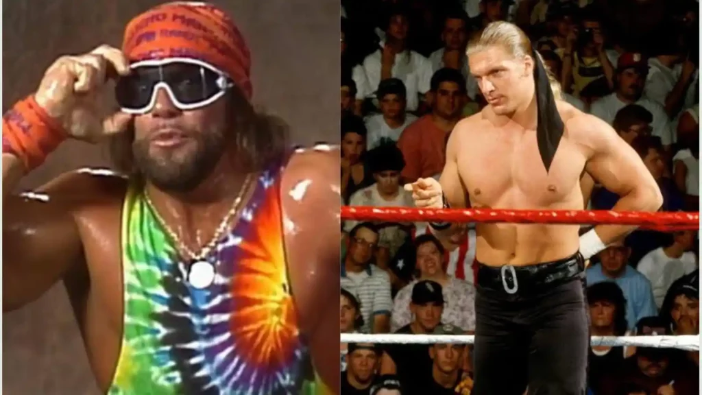 Randy Savage and Triple H