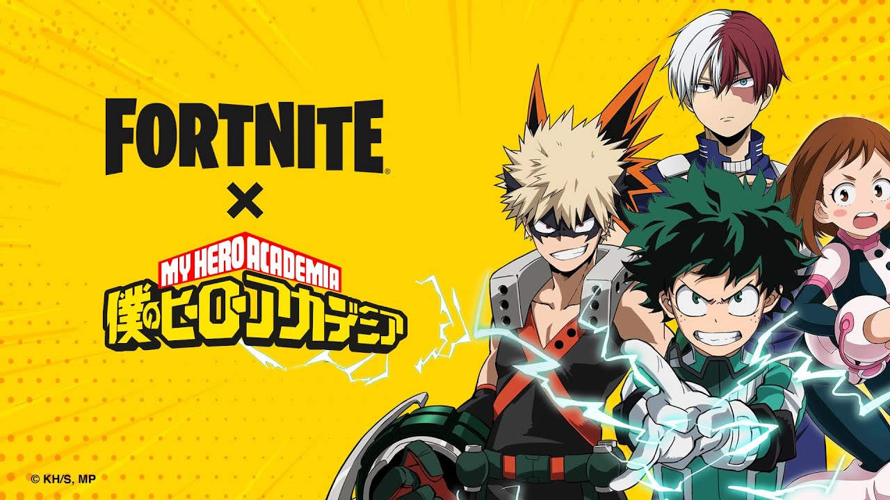 When is Fortnite x My Hero Academia coming to Fortnite?