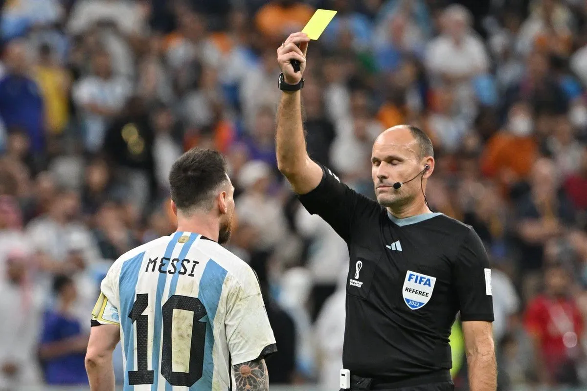 FIFA sends home Controversial referee who was accused of bias by Lionel Messi after 2022 FIFA World Cup Quarterfinal game among Argentina and Netherlands