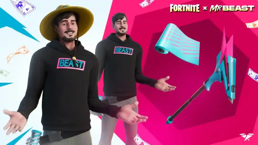 MrBeast announces $1,000,000 Fortnite challenge to celebrate his recently launched Icon Series skin